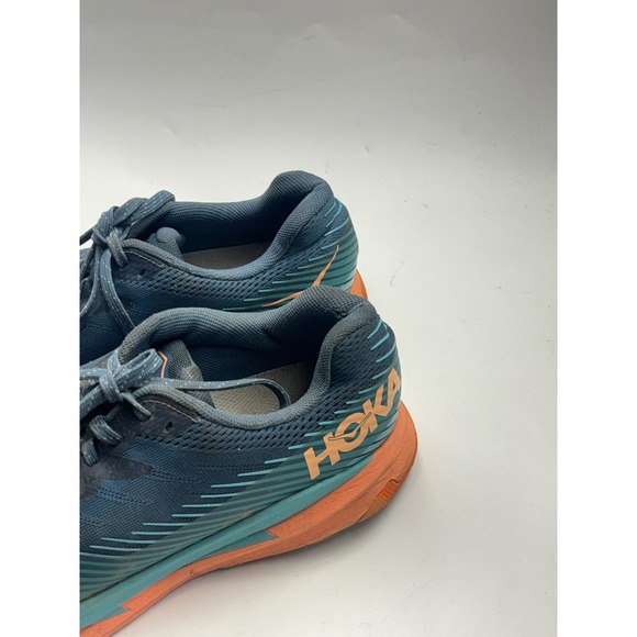 Hoka One One Torrent 2 Womens 10 Trail Running Shoes Teal Orange 1110497 RTCN - Picture 4 of 13